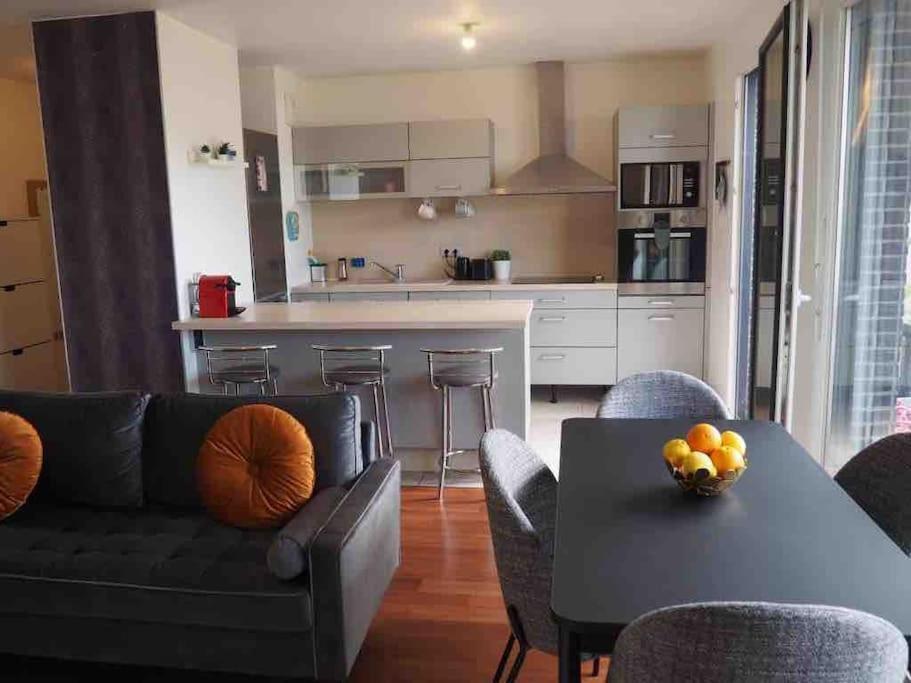 Appartement 80M2, Terrasse Sud, Metro 7 Direction Louvre A 8Minutes, Parking Sous-Sol, Proche Paris-Bercy Ivry-sur-Seine Dış mekan fotoğraf