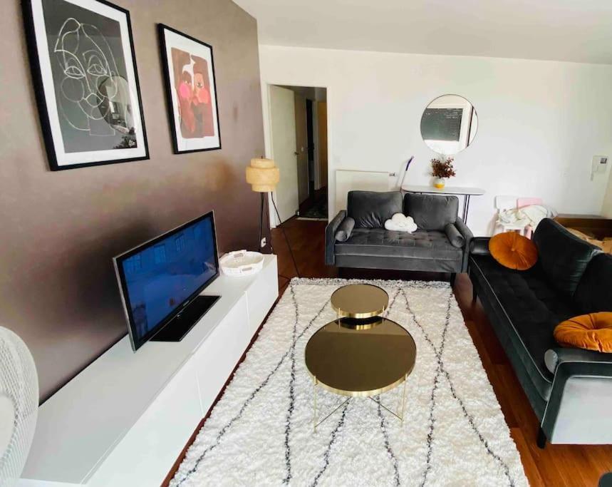 Appartement 80M2, Terrasse Sud, Metro 7 Direction Louvre A 8Minutes, Parking Sous-Sol, Proche Paris-Bercy Ivry-sur-Seine Dış mekan fotoğraf