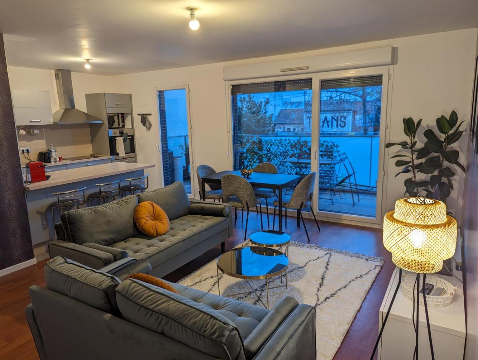 Appartement 80M2, Terrasse Sud, Metro 7 Direction Louvre A 8Minutes, Parking Sous-Sol, Proche Paris-Bercy Ivry-sur-Seine Dış mekan fotoğraf